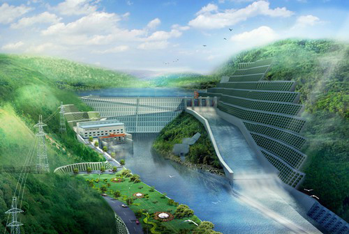 陈巴尔虎老挝南塔河1号水电站项目